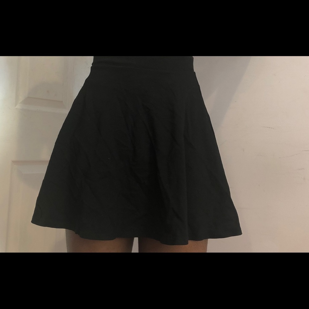 Black Biker Skirt!
